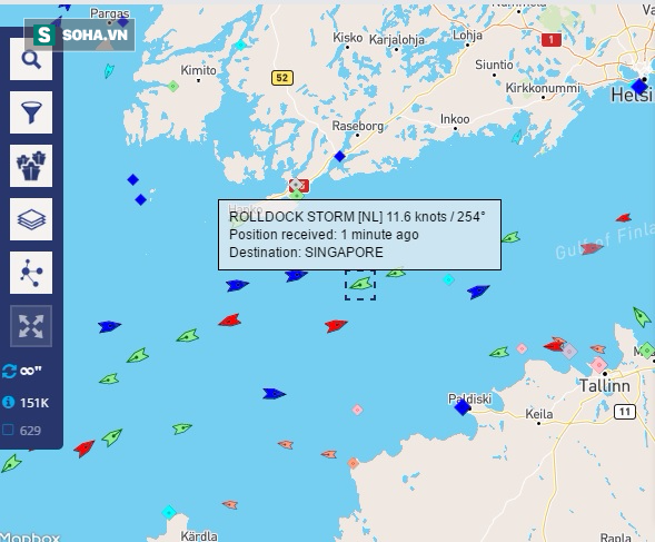 nong rolldock storm tang toc do dua tau ngam kilo 636 ba ria vung tau ve viet nam