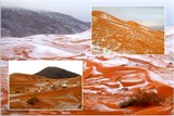 Lần đầu tiên sau gần 40 năm, sa mạc Sahara lại có tuyết rơi