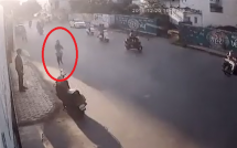 vai giay lo denh va nhung buoc chay bat luc cua nguoi phu nu den dui nhat ngay