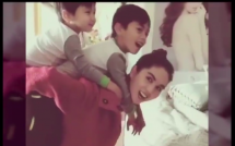 ngoc trinh xung me trong clip choi dua cung con trai ty phu hoang kieu