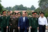 thu tuong kiem tra viec tu bo lang chu tich ho chi minh