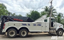 xe keo cua tong cuc duong bo xuat hien truoc trung tam dieu hanh bot cai lay de lam gi