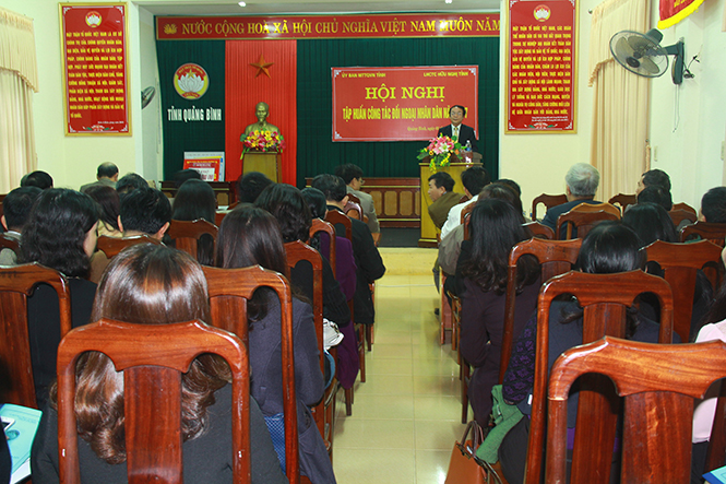 quang binh 110 hoc vien tham gia tap huan cong tac doi ngoai nhan dan