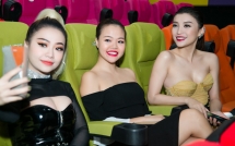 dan sao nu mac goi cam den ung ho phim cua ung dai ve