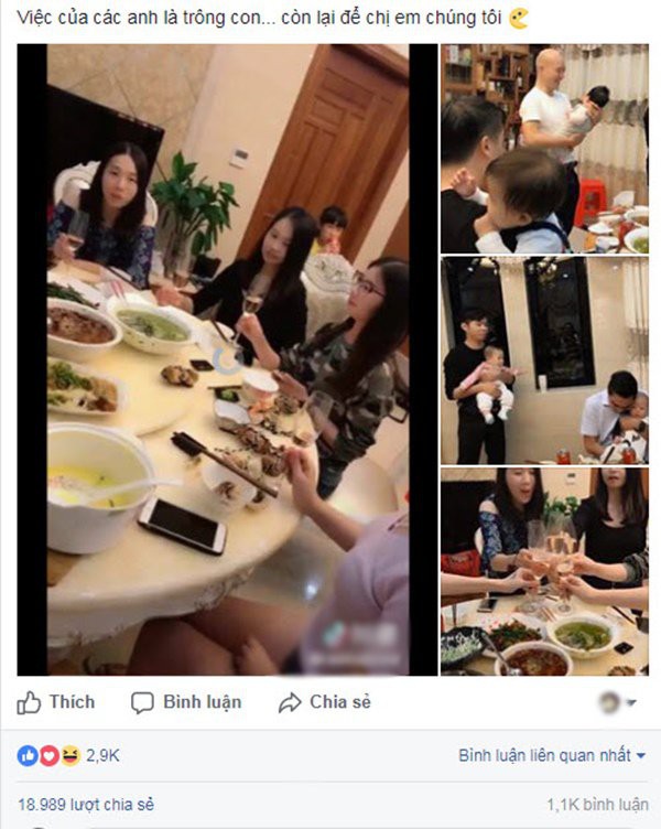 su that dang sau video gay sot cac vo cu viec an nhau thoai mai trong con cu de bon anh lo