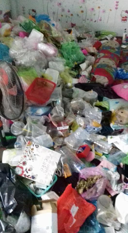 thue o 5 thang roi bo tron co gai de lai nguyen mot bai rac danh tang chu nha tro