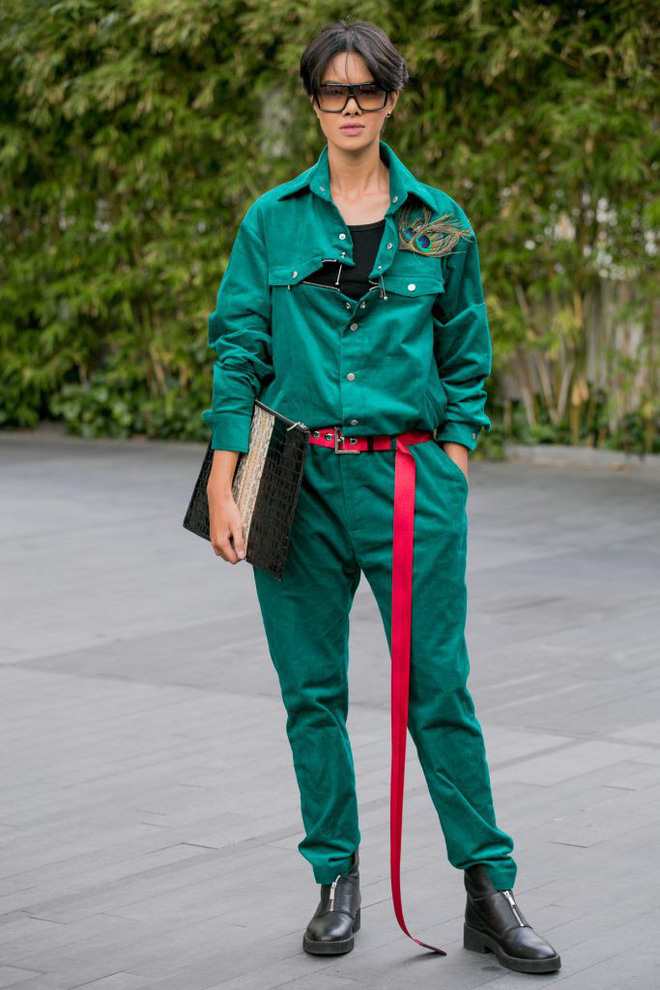 nguoi mau tomboy nhat viet nam de lo het vong 1 tren san dien elle fashion show