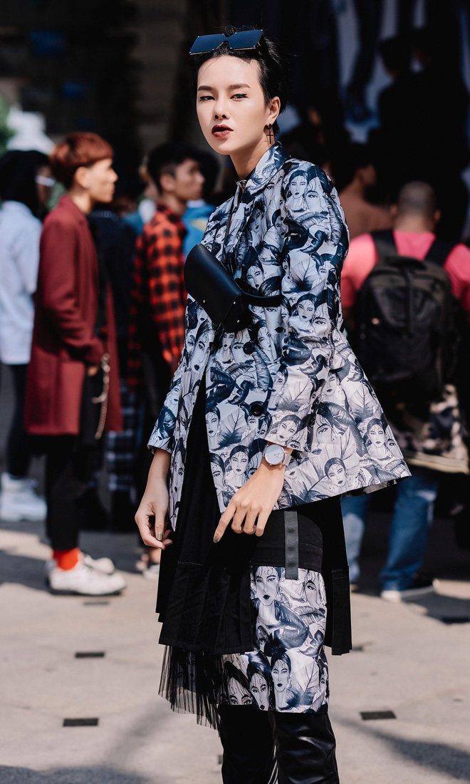 nguoi mau tomboy nhat viet nam de lo het vong 1 tren san dien elle fashion show