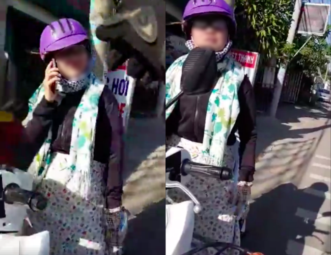 vu tong hong duoi xe nam thanh nien roi doi boi thuong mot co gai quang ngai dieu dung khi bi nhan nham la ninja binh phuoc