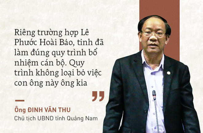 nhung phat ngon noi ve viec bo nhiem ong le phuoc hoai bao la dung quy trinh