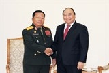 viet nam lao tang cuong hop tac trong linh vuc quoc phong