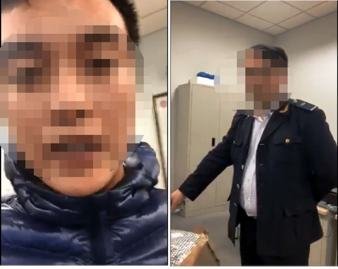 cuc hai quan vao cuoc vu nu hanh khach quay clip to bi giu hang hoa vi khong dong luat o san bay noi bai