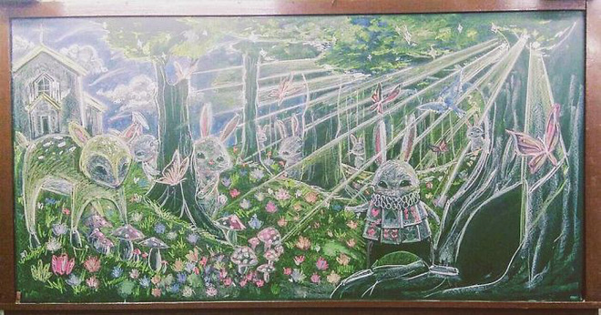 chi la ve phan cho vui nhung nhung hoc sinh nay da lam nen dieu bat ngo