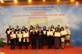 vinh danh 48 to chuc pcpnn co dong gop tich cuc cho viet nam giai doan 2013 2017