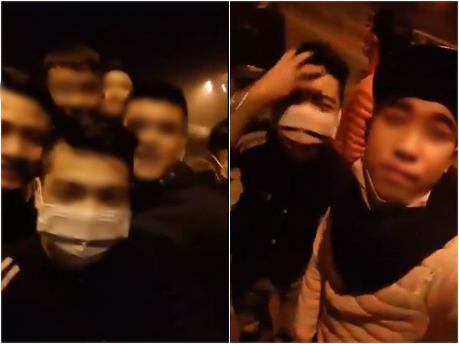 nhom thanh nien khai do say ruou nen cam hung khi len cao toc de chup anh sau do moi chan xe xin tien