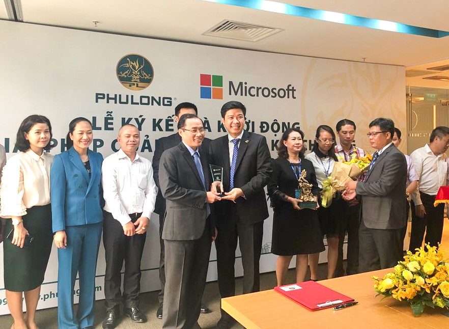 phu long trien khai du an quan ly quan he khach hang microsoft dynamics 365