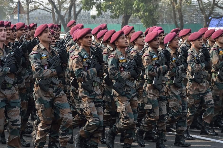 Quân đội Ấn Độ. Ảnh: Suman Bhaumik/Shutterstock