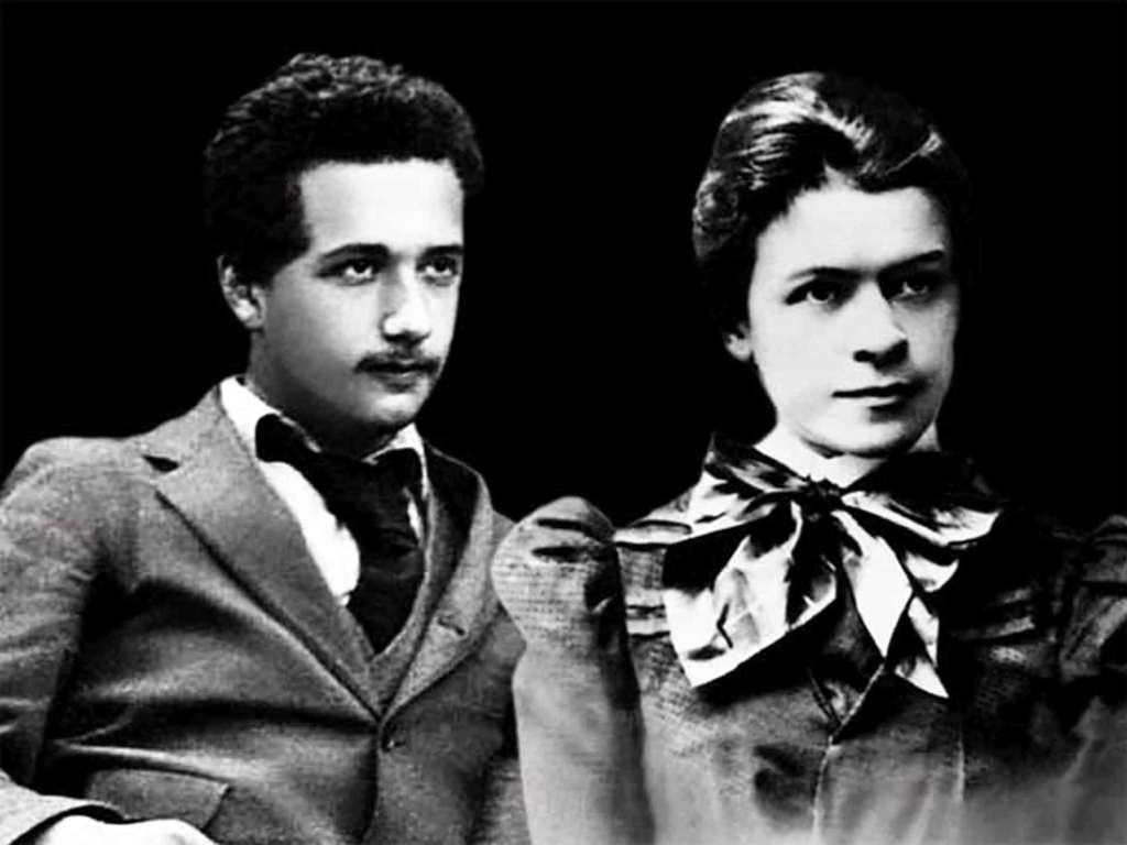 Einstein và người vợ đầu, Mileva Marić. Ảnh: Getty Images