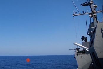 Video: Israel trang bị "đồ chơi" khủng cho tàu hộ vệ tên lửa