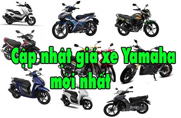 Thông tin bảng giá xe máy Yamaha mới nhất tháng 5/2019