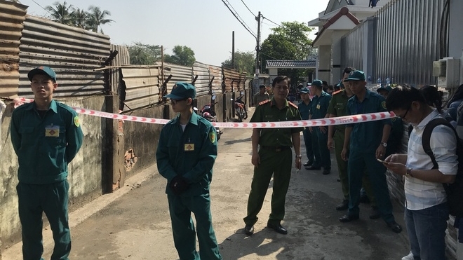 cong an xac minh nghi van vu chay lam 5 nguoi chet do bi phong hoa