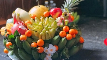 Gợi ý cách bày mâm ngũ quả ngày Tết đơn giản và đẹp