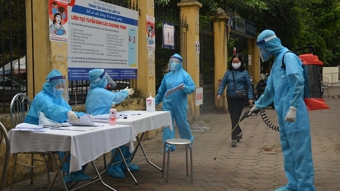 ha noi phat hien 7 ca duong tinh covid 19 tai 2 diem test nhanh