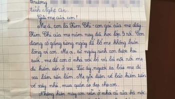 'Mẹ đừng quên con nhé' - bức thư bé gái lớp 5 gửi mẹ đi lấy chồng khiến nhiều người xót xa