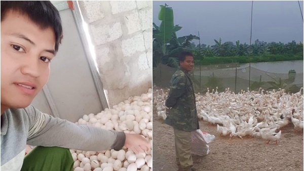 Chàng trai chăn vịt ủng hộ 1.000 quả trứng cho khu cách ly chống Covid-19