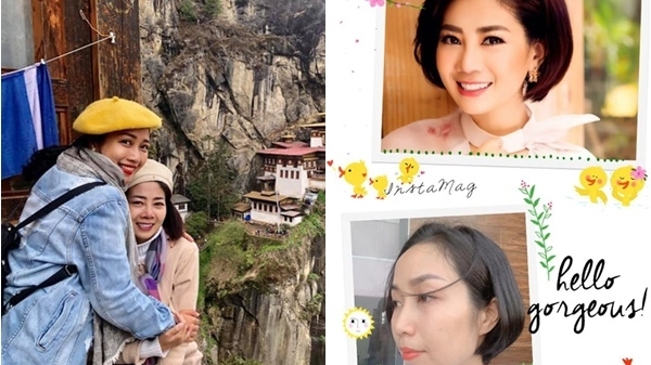 Ốc Thanh Vân cắt tóc ngắn tưởng nhớ Mai Phương