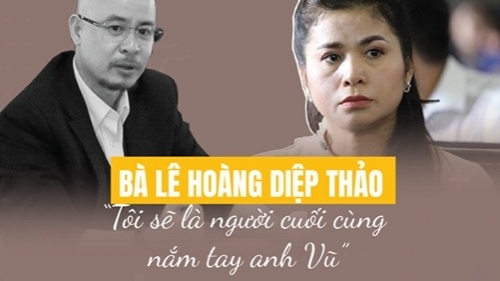 Bà Lê Hoàng Diệp Thảo: “Tôi sẽ là người cuối cùng nắm tay anh Vũ”
