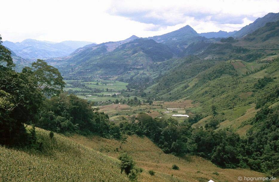 ve binh yen hiem co cua son la trong loat anh mau nhung nam 1990