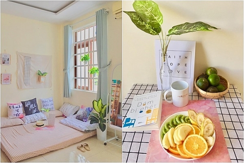 Căn hộ ít đồ đạc của cô gái theo đuổi lối sống tối giản