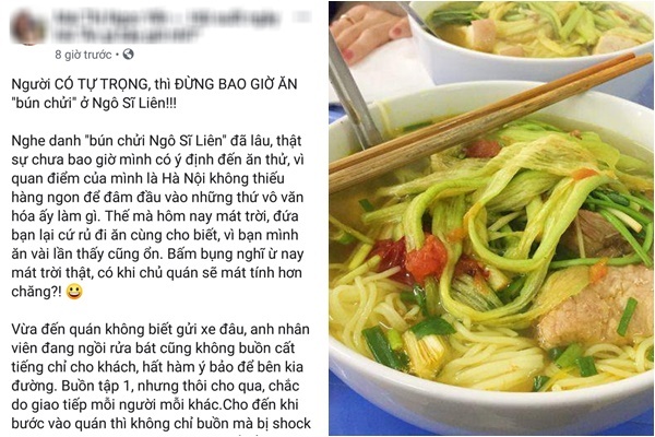 nguoi co tu trong dung bao gio an bun chui va tranh cai mieng an la mieng nhuc