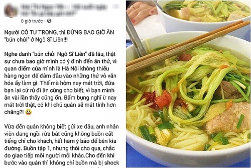 Người có tự trọng đừng bao giờ ăn bún chửi và tranh cãi “miếng ăn là miếng nhục”
