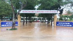 Mưa lũ tại Hà Tĩnh, Quảng Bình, Quảng Trị: Hàng loạt trường hoãn khai giảng
