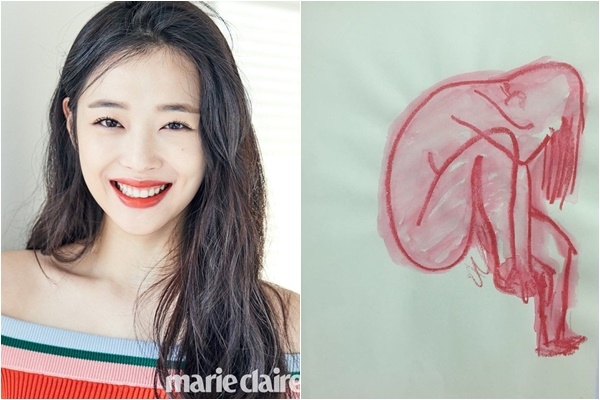 Sulli từng 'kêu cứu' trong tài khoản Instagram phụ với nhiều bức vẽ mô tả nỗi đau đớn