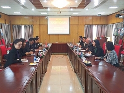 Tăng cường trao đổi thông tin giữa Ủy ban Hòa bình Việt Nam và Hòa Tài (Trung Quốc)