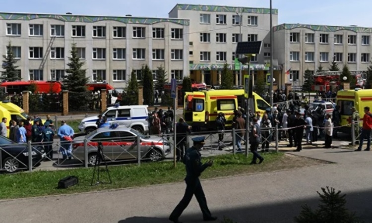 Xả súng trong trường học Nga khiến ít nhất 11 người thiệt mạng