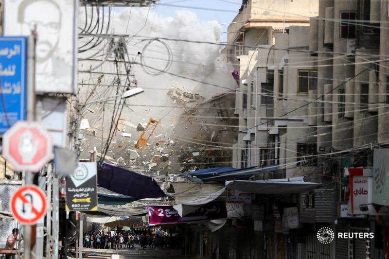 Israel - Hamas ngừng bắn sau 11 ngày giao tranh