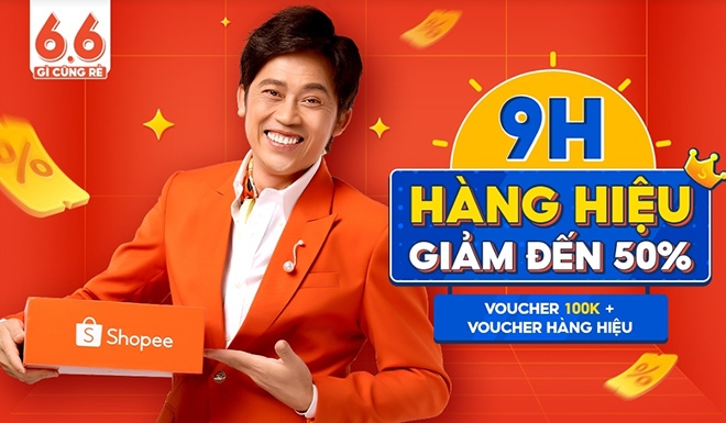 Shopee gỡ quảng cáo có hình ảnh Hoài Linh