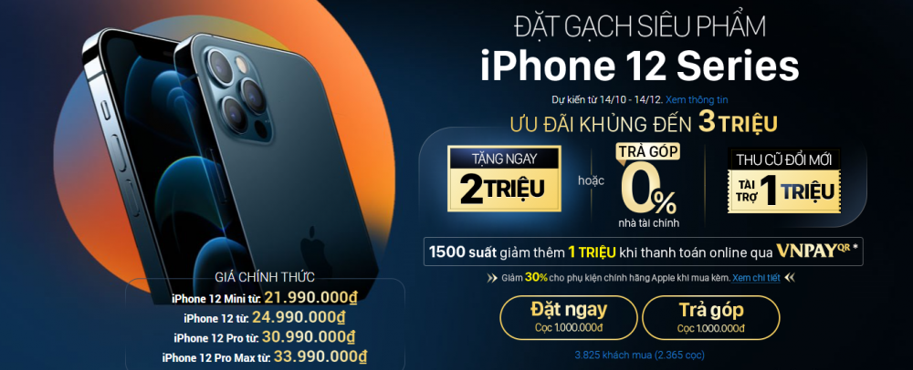 Nhiều hệ thống giảm giá iPhone 12 dù chưa được bán ra