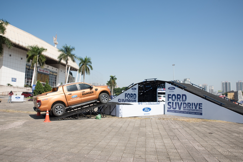 Sự kiện lái thử Ford SUV Drive 2020 khởi động – Cho trải nghiệm Off-road khác biệt trên địa hình mô phỏng thực tế