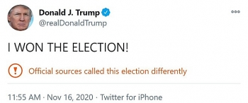 Ông Trump tuyên bố: 'Tôi đã chiến thắng cuộc bầu cử'