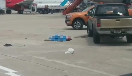Tin tức tai nạn giao thông chiều 6/7: Nhân viên vệ sinh bị xe bán tải VAECO đâm tử vong tại sân bay Nội Bài