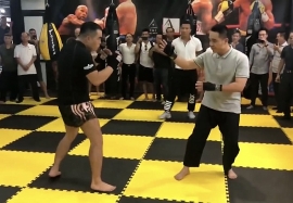 Video: Cựu Tổng đà chủ Vịnh Xuân Nam Anh bị võ sĩ nghiệp dư hạ knock-out