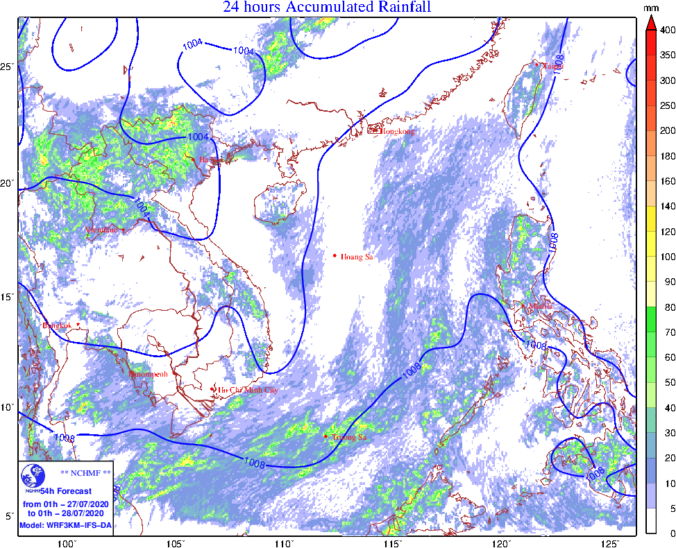 ban tin thoi tiet hom nay 277 bac bo mua lon nhieu noi trung bo van duy tri nang nong