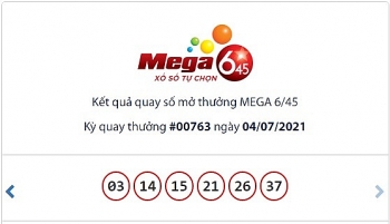 Kết quả xổ số Mega 6/45 ngày 7/7: Giải thưởng đã lên tới hơn 28 tỷ