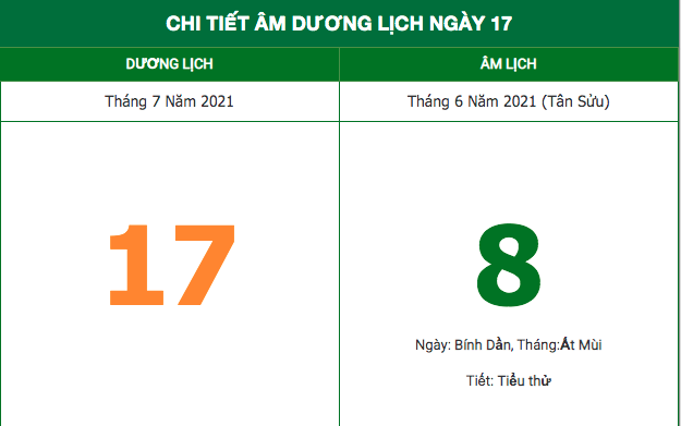 Những việc không nên làm trong ngày 8/6 Âm lịch (17/7/2021)