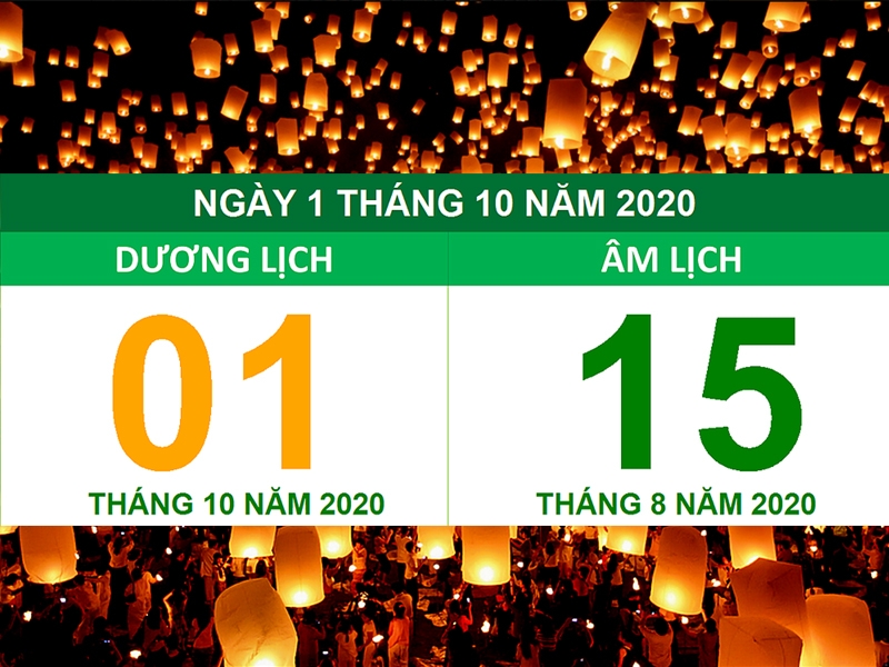 Tết Trung Thu năm 2020 vào ngày nào? Thứ mấy? Thời Đại